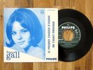 FRANCE GALL le premier chagrin d'amour  JUKE BOX B 373 424 F FRENCH YEYE GIRL