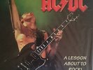 AC/DC - A Lesson About to Rock Belgien 86  green colour