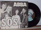 ABBA - SOS - Rare white letters sleeve - Danish PS