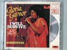 Gloria Gaynor 3-INCH-cd-single I WILL SURVIVE + SUBSTITUE  © 1988 # 887 200-3