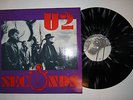 U2 SECONDS  - 2LP ON COLOURED VINYLS - LIVE 1983 - NEAR MINT