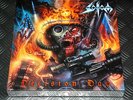 Sodom 'Decision Day' LTD Edn Box Set DBL Color LP +CD/Flag/Poster/Postcard/Stick