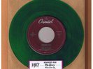 BEATLES - NOWHERE MAN / WHAT GOES ON  45 RPM  CAPITOL  GREEN VINYL  MINT  1996