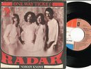 RADAR - One Way Ticket 45 Dutch 1977 GLAM ROCK POWERPOP. GIRL fronted - Dutch PS