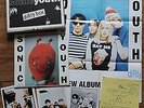 Sonic Youth Rare Ltd 'Dirty' Pizza Box Edition Orange Vinyl Promo Photos Poster