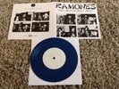 The Ramones Blitzkrieg Bop Blue Vinyl 7 Inch Single
