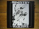 LP Ministry - Warzone, Golden Dawn Records UK 1991, Rare Live Promo