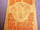 NORTHERN CALIFORNIA FOLK ROCK FESTIVAL ORIGINAL OFFICIAL PROGRAMME 1968 - RARE
