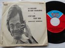 JEAN-GUY MOREAU La ballade de Bob Charlebou (ROBERT CHARLEBOIS) 1969 P/S RARE 45