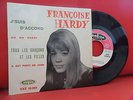 FRANÇOISE HARDY J'Suis D'Accord 7/45 EP PORTUGAL RARE 1962 VOGUE VAT 15 001