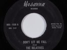 Soul Funk Gospel 45 RELATIVES Don't Let Me Fall HOSANNA HEAR