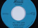 Modern Soul Boogie 45 JEREMIAH BURDEN All This Love MIRACLE HEAR