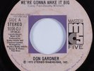 Northern Soul 45 DON GARDNER We're Gonna Make It Big MASTER FIVE HEAR