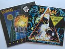 2 Classic DEF LEPPARD VINYL RECORDS 1ST PRESSING, HYSTERIA and  PYROMANIA