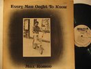 MAX ROMEO jamaica LP EVERY MAN OUGHT TO KNOW reggae TEAR ON LABEL/TAPE RESIDUE O