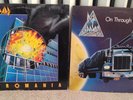 Pair of Def Leppard Vinyl LP Records Pyromania On Through the Night