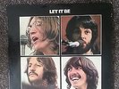 THE BEATLES LET IT BE ORIGINAL VINYL LP