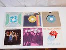 18x Rolling Stones 45's: Satisfaction,Angie,Honky Tonk Women,Miss You,Dandelion+