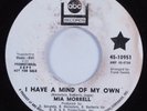 Northern Soul 45 MIA MORELL I Have a Mind of My Own ABC VG+/VG++ HEAR