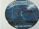 Metallica Ride The Lightning Picture Record Album 12