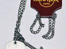 Official Hard Rock Cafe Dog Tag Necklace Established 1971 Guitar