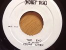 COUNT OWEN - The End, Money Disc, 1972 original ska vinyl 7