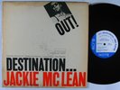 JACKIE MCLEAN Destination Out LP on Blue Note VG++/NM NY mono