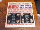 BEATLES VS FOUR SEASONS 2XLP VEE JAY DX 30 gatefold very nice Clean rare