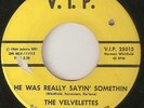 THE VELVELETTES He Was Really Sayin Somethin VIP MOTOWN NORTHERN SOUL 45