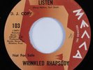 Funk Psych 45 WRINKLED RHAPSODY Listen MECCA HEAR