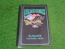 THE BLACK CROWES. Tour itinerary book 1995.
