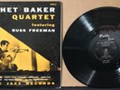 CHET BAKER QUARTET FEAT. RUSS FREEMAN 10” ORIGINAL LP CLEAN