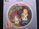 Walt Disney's Story Of Alice In Wonderland LP VG- ST 3909 w/Book Vinyl Record