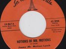 Jimmy LYNCH notions of mr. motions 45 savage R&B mod FUNK northern soul HEAR ?