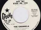 CHANNELS I've Got My Eyes On You / Anything You Do *M-* promo 45 northern soul