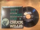 R&B SOUL EP CHUCK WILLIS WHAT AM I LIVING FOR BLACK LABEL ATLANTIC EP 612 VG+