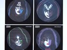 KISS 4x LP Picture Disc Vinyl Peter Chriss,Paul Stanley,Ace Freely,Gene Simmons