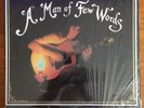 RARE private Xian loner folk rock KARL OLSEN Man of Few Words MOON SOUND shrink