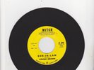 louise brown - son-in-law - witch 101 - 45rpm - nm (new) - 1961 - ref#8948