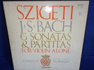 VANGUARD BG 627-9 *SZIGETI* J.S.BACH: 6 SONATAS & PARTITAS FOR SOLO VOLIN* 3 LP