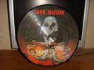 IRON MAIDEN SEVENTH TOUR RARE PICTURE DISC VINYL LP