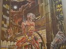 IRON MAIDEN GUATEMALA EDITION- SOMEWHERE IN TIME, VERY RARE VG+