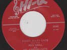 ROY HALL Three alley cats / Bed spring motel Hi Q 5045 Rare rockabilly 45 US ori