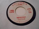 LINDA  LLOYD  BREAKAWAY  45 ORIGINAL DJ  LABELS  M-/VINYL  VG+PLAYS VG+ TO EX+