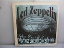 LED ZEPPELIN-VINTAGE LIVE IN CONCERT 1971. BBC LIVE 1971.-UK 1983 VINYL LP-EX/EX