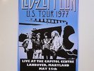 LED ZEPPELIN LANDOVER 1977 ACETATE LP RECORD NOT TMOQ