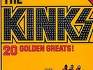 THE KINKS 20 Golden Greats 1978 UK VINYL LP EXCELLENT CONDITION Best of greatest