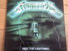 Metallica - Ride The Lightning Green Misprint 12