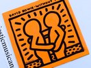 ORIGINAL 1983 KEITH HARING ART COVER & DAVID BOWIE 7