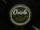 78 Jazz DJANGO REINHARDT  Tiger Rag / I Saw Stars ORIOLE 1001 U.K.